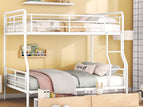 White / Full / 2 Drawers