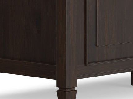 Connaught - Large Storage Bench Trunk - Dark Brown