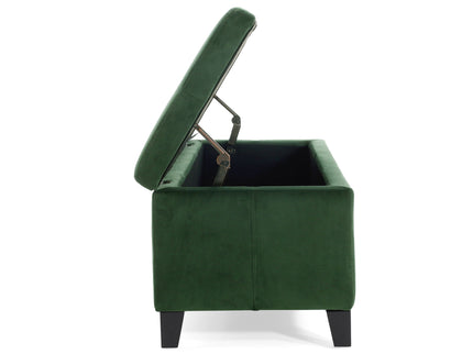 Upholstered Storage Ottoman Bench