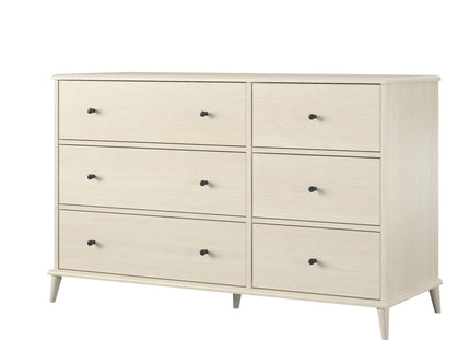Farnsworth - 6 Drawer Dresser - Ivory
