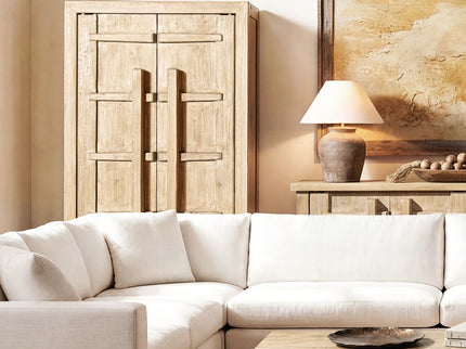 Rowan - Storage Cabinet With Double Doors - Natural