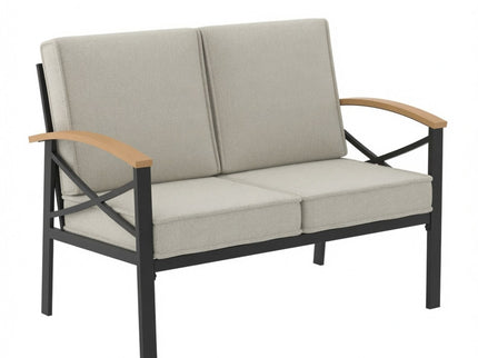 Outdoor Loveseat With Washable Cushions