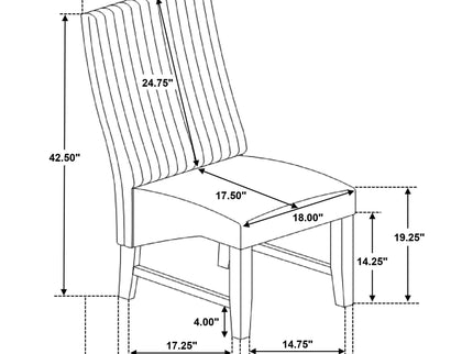 Dempsey - Upholstered Dining Side Chair (Set of 2)