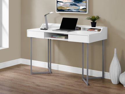 Computer Desk For Home Office, Ample Storage, Contemporary & Modern