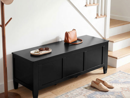 Brooklyn - Storage Bench - Black