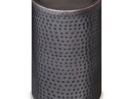 Corbin - Hammered Metal Side Table