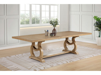 Fremont - Trestle Rectangular Dining Table With Removable Leaf