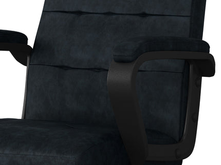 Brewer - Swivel Office Chair - Distressed Blue