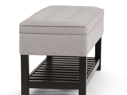Cosmopolitan - Storage Ottoman Bench With Open Bottom