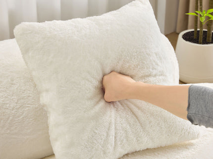 Modern Curved Sofa With Pillows