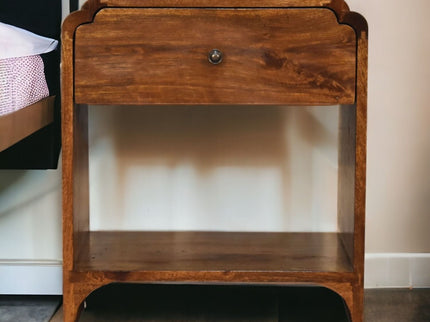 Newton - Nightstand With A Drawer And Open Shelf