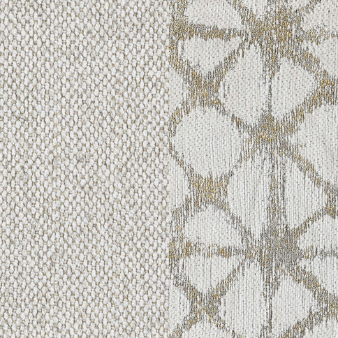 Lindstrom - Wingback Accent With Contoured Back - Ivory White