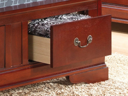 Upholstered Panel Sleigh Bed Design