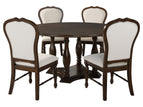 Dark Brown / 5 Pc. Table, 4 Chairs