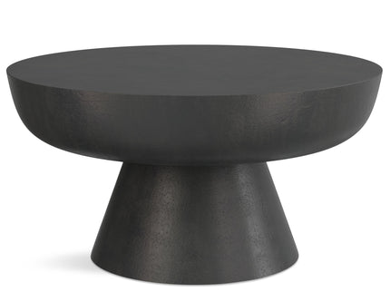 Charmaine - Cast Aluminum Coffee Table - Black