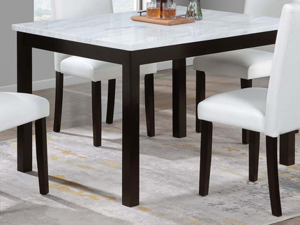 Dining Table With 4 Upholstered Side Chairs