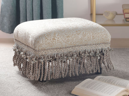 Fiona - Handcrafted Accent Footstool Ottoman