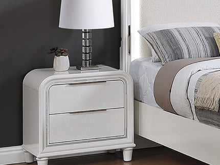 Bedroom Sets With LED Lights And Panel Headboard