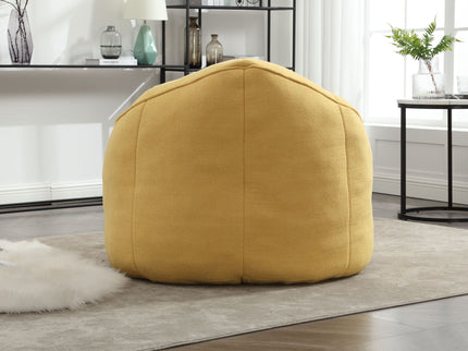 Bedding Bean Bag Sofa Chair High Pressure Foam With Footrest