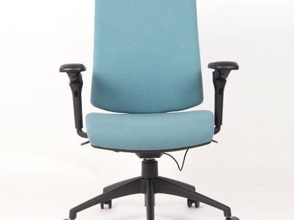 Office Chair With Mid Back Design, 5D Armrests And Multi Position - Blue