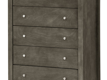 Transitional Elegant Storage Chest - Gray