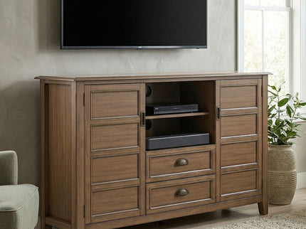 Burlington - Handcrafted Tall TV Media Stand