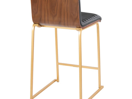 Mason Mara - Contemporary Design Fixed Height Counter Stool (Set of 2)