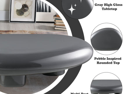 Charlene - Coffee Table - Gray