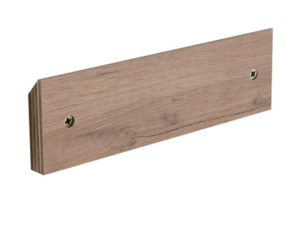 10" Bathroom Wall Mirror Cabinet With Door, Adjustable Shelf - Imitative Oak