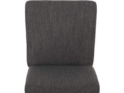 Contemporary Dining Chair With Upholstered Seating And Tapered Legs