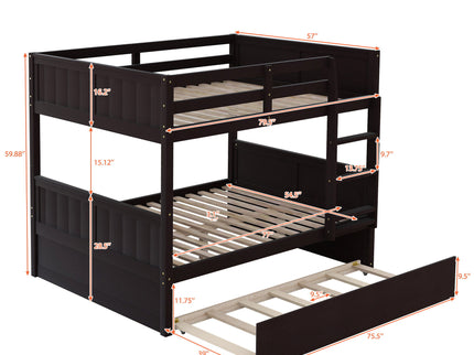 Bunk Bed With Twin Size Trundle