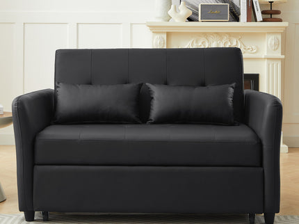 Convertible Sleeper Sofa Bed With 3 USB Ports