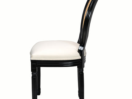 French Country Dining Chairs With Round Back (Set of 2)