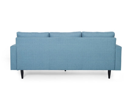 Jenny - Contemporary Tufted Fabric 3 Seater Sofa