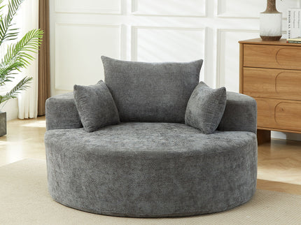 Single Sofa, Sleeper Chair For Living Room - Gray