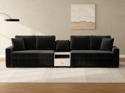 Modular Sofa Couch With Storage Armrest And Center Console