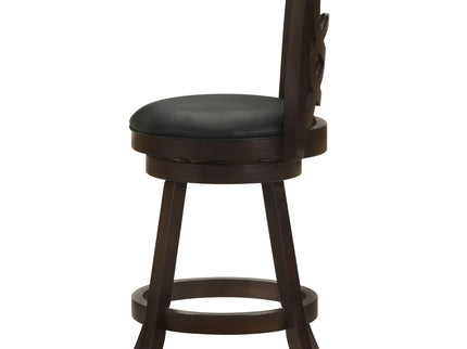 Swivel Counter Stool (Set of 2) - Black