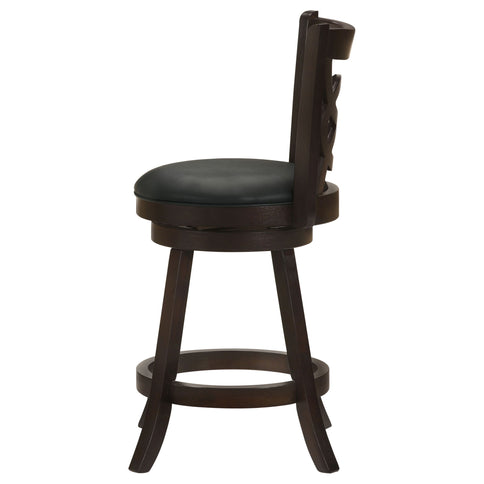 Swivel Counter Stool (Set of 2) - Black
