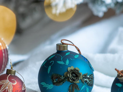 Christmas Ball Ornaments Glass Decorative Hanging Ball Christmas Tree