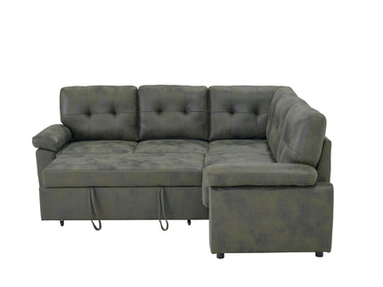 Convertible Sectional Sofa Bed & Pull Out Sleeper And Storage