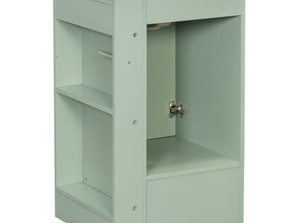 Modern Freestanding Bathroom Vanity With Sink, Soft-Close Drawer, Towel Bar