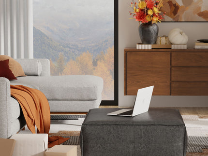 Brody - Large Square, Coffee Table Pouf