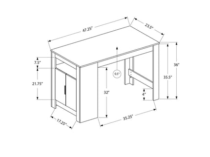 Dining Table, Rectangular, Counter Height