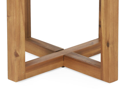 Ella - Square Side Table With Cross Stretcher Base