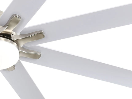 Ceiling Fan With Dimmable LED Light, 8 Blades, Reversible DC Motor, Remote Control