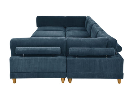 Modern Modular Sectional With Adjustable Back Support