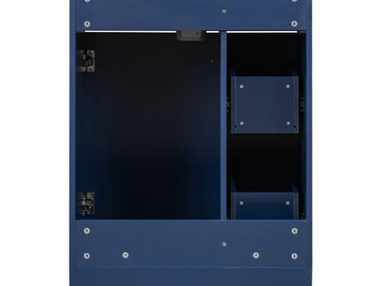 Transitional Style Bathroom Vanity Cabinet With Ceramic Sink