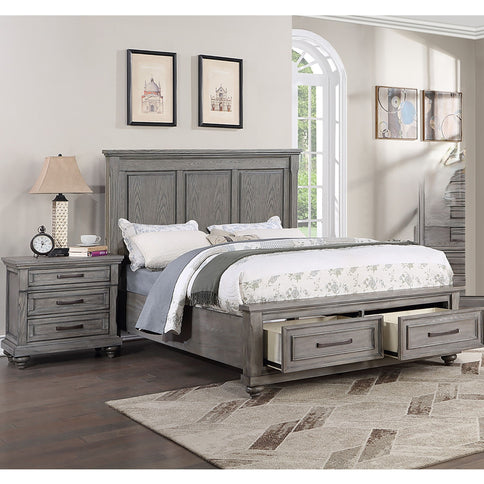 Bed Set With Underbed Drawers