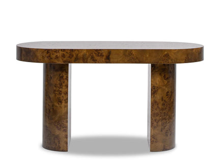 Jesse - Single Drawer Oval Computer Desk