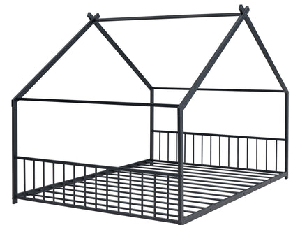 Metal House Bed